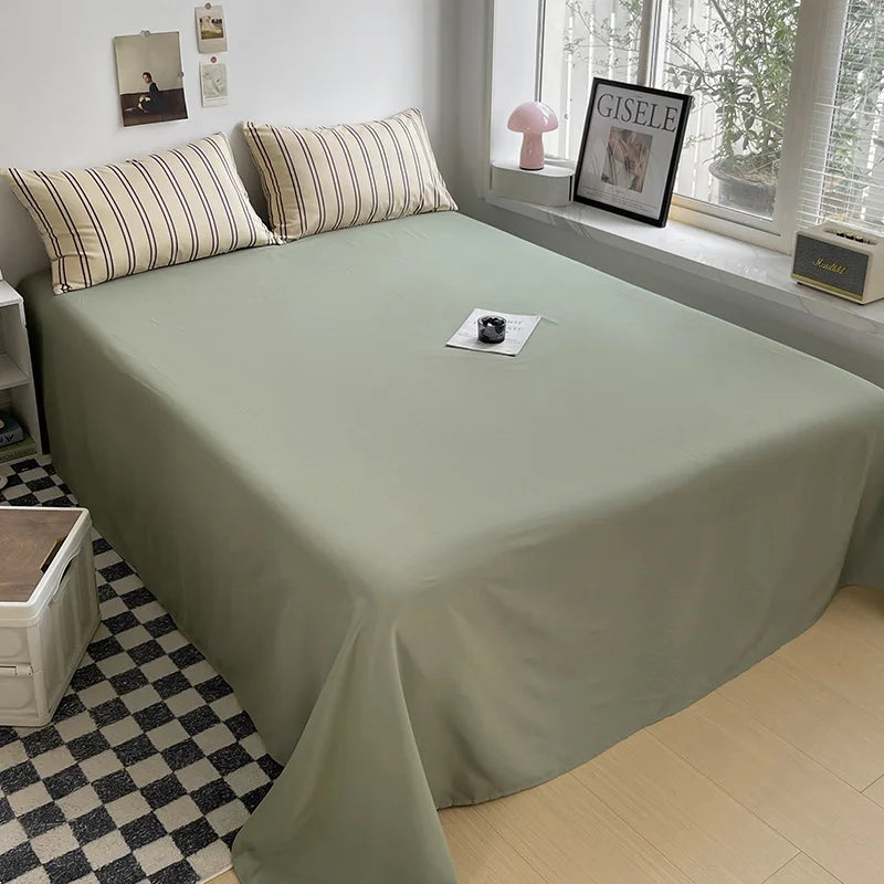 Stripe Comforter Set with Pillowcase & Bed Sheet