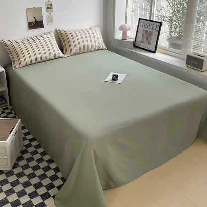 Stripe Comforter Set with Pillowcase & Bed Sheet