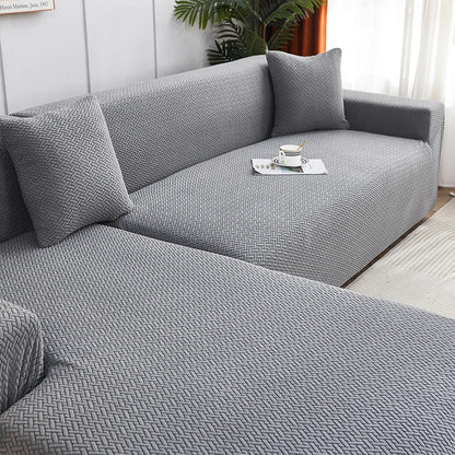 Jacquard Dustproof Sofa Cover - Removable & Washable Protector