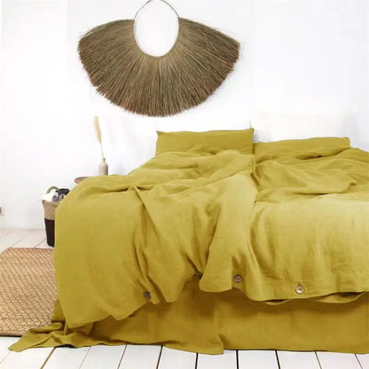 100% French Linen Duvet Cover