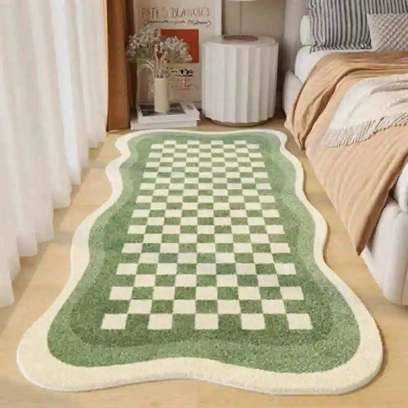 Edge Shaped Comfortable Decorative Rug