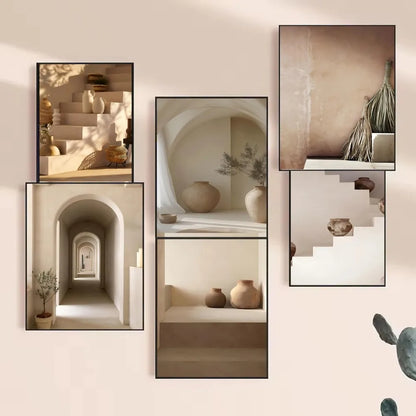 1pc Hot Modern Bohemian Classic Vase Still Life Wall Art Poster HD Posters Home Room Bar Cafe Decor Art Wall Painting Picture