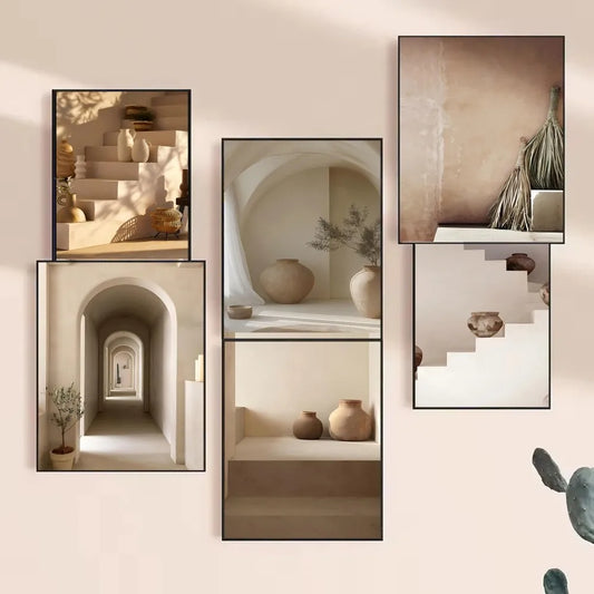1pc Hot Modern Bohemian Classic Vase Still Life Wall Art Poster HD Posters Home Room Bar Cafe Decor Art Wall Painting Picture
