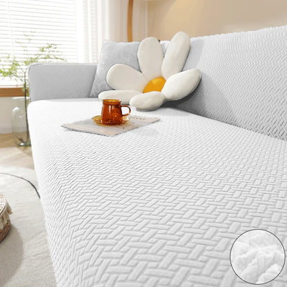 Jacquard Sofa Cover For Living Room Elastic Thick Jacquard Sofa Cover For Sofa L-shaped Corner Sofa Covers 1/2/3/4/5 Seater