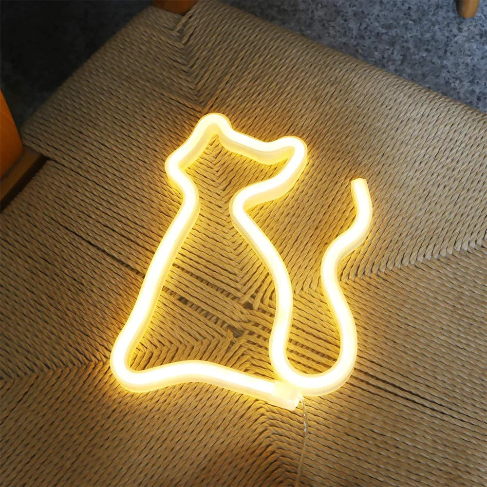 LED Neon Musical Note Wall Decor
