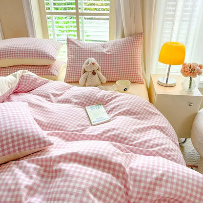 Green Nordic Duvet Cover Bedding Set
