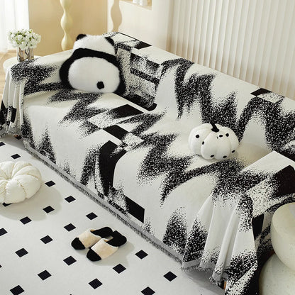 New Chenille Jacquard Sofa Towel One-piece Type Cloth Towel All-inclusive Sofa Cover Dust Anti Cat Scratch Non-slip Sofa Blanket