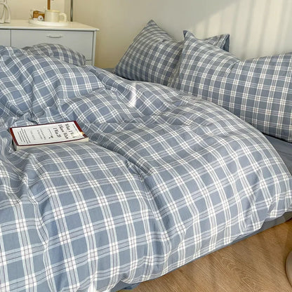 Green Nordic Duvet Cover Bedding Set