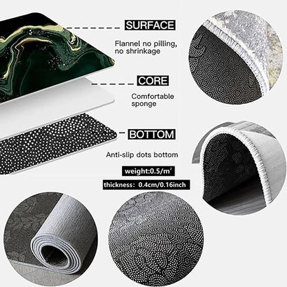 VIKAMA Shoes Off Shoes Room Hypebeast Living Room Bedroom Kitchen Bathroom Lightweight Rugs Washable Carpet Mat Home Decor