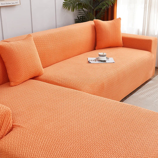 Jacquard Dustproof Sofa Cover - Removable & Washable Protector