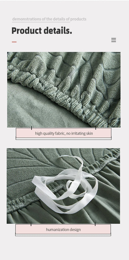 Thick Elastic Jacquard Sofa Cover for 1-4 Seater & L-Shaped Sofas