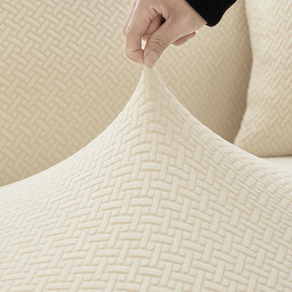 Thick Sofa Cover for Living Room Elastic Jacquard 1/2/3/4 Seater Sofa Cover L-shaped Corner Sofa Cover