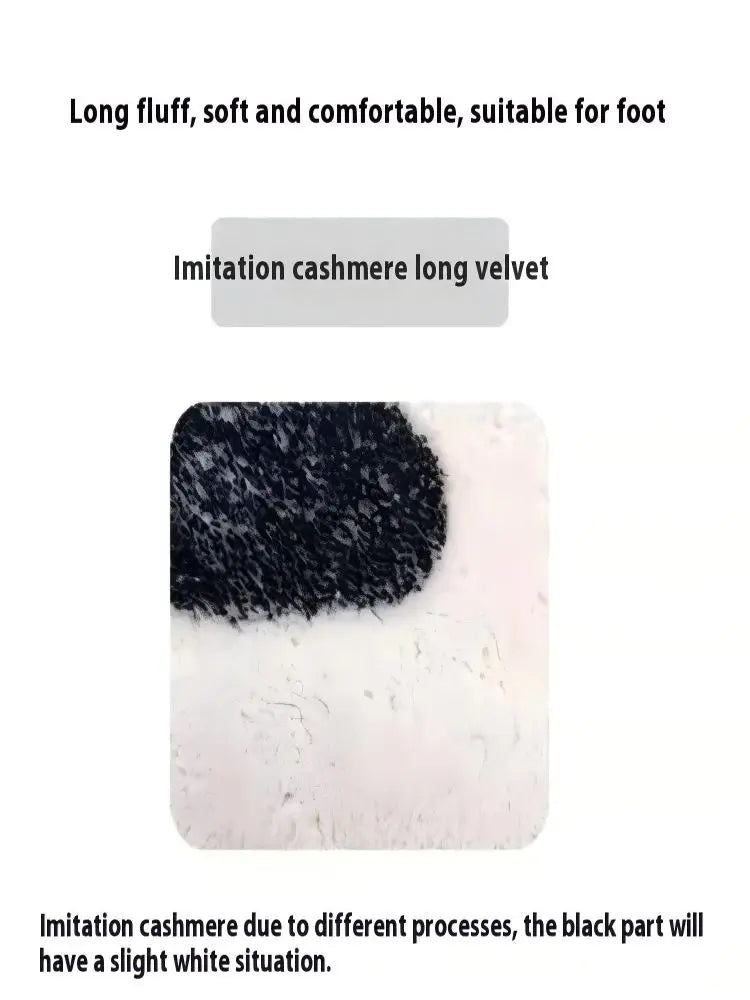 Edge Shaped Comfortable Decorative Rug