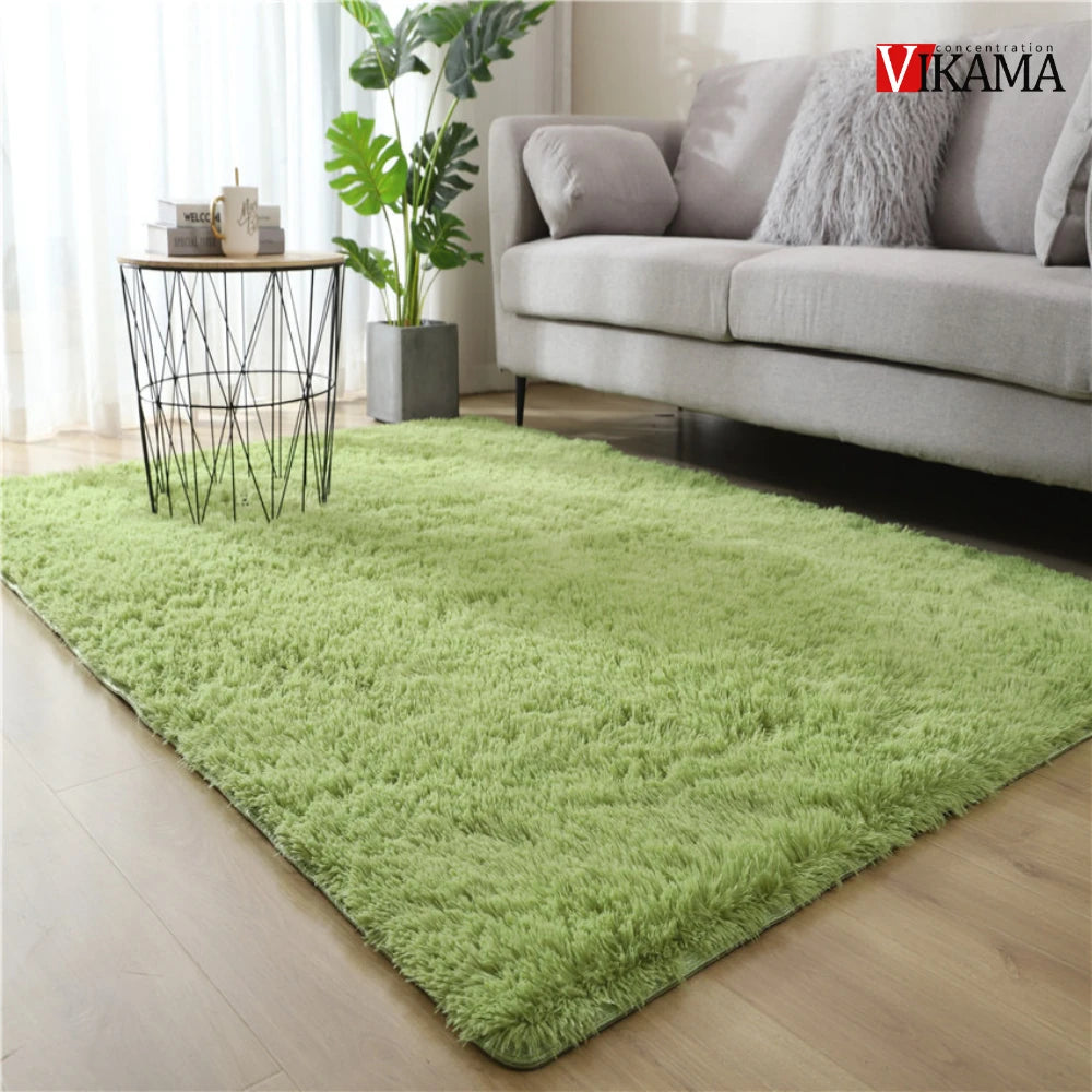 Rainbow Kids Carpet Soft Plush Play Rug