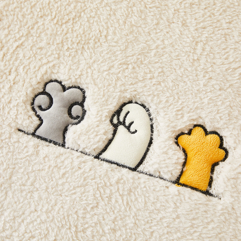 Non-slip Thick Lambskin Sofa Cushion