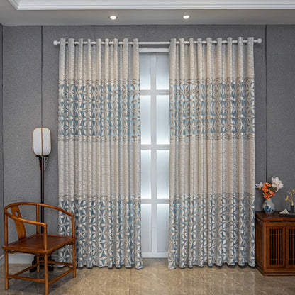 American Jacquard Hollow Curtain European And American Middle East