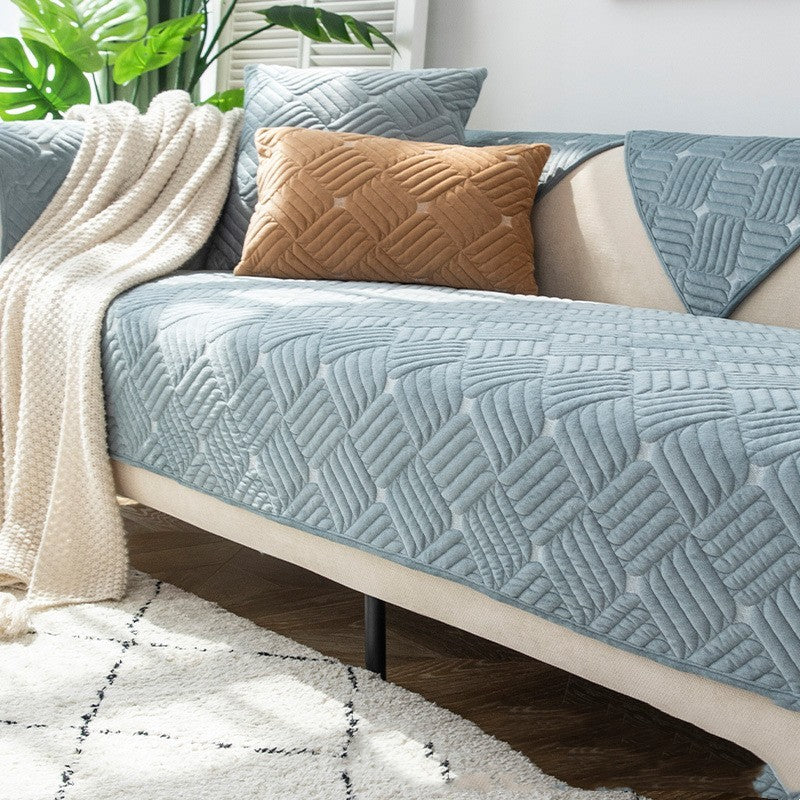 Plush Sofa Cushion Four Seasons General Fabrics